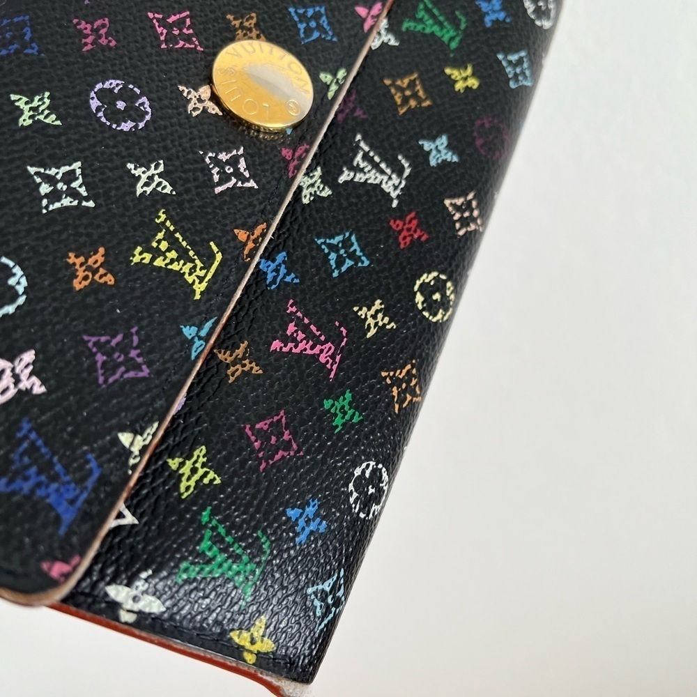 Louis Vuitton Portefeuille Murikami wallet with 46”unbrand chain 2006 - Picture 6 of 17
